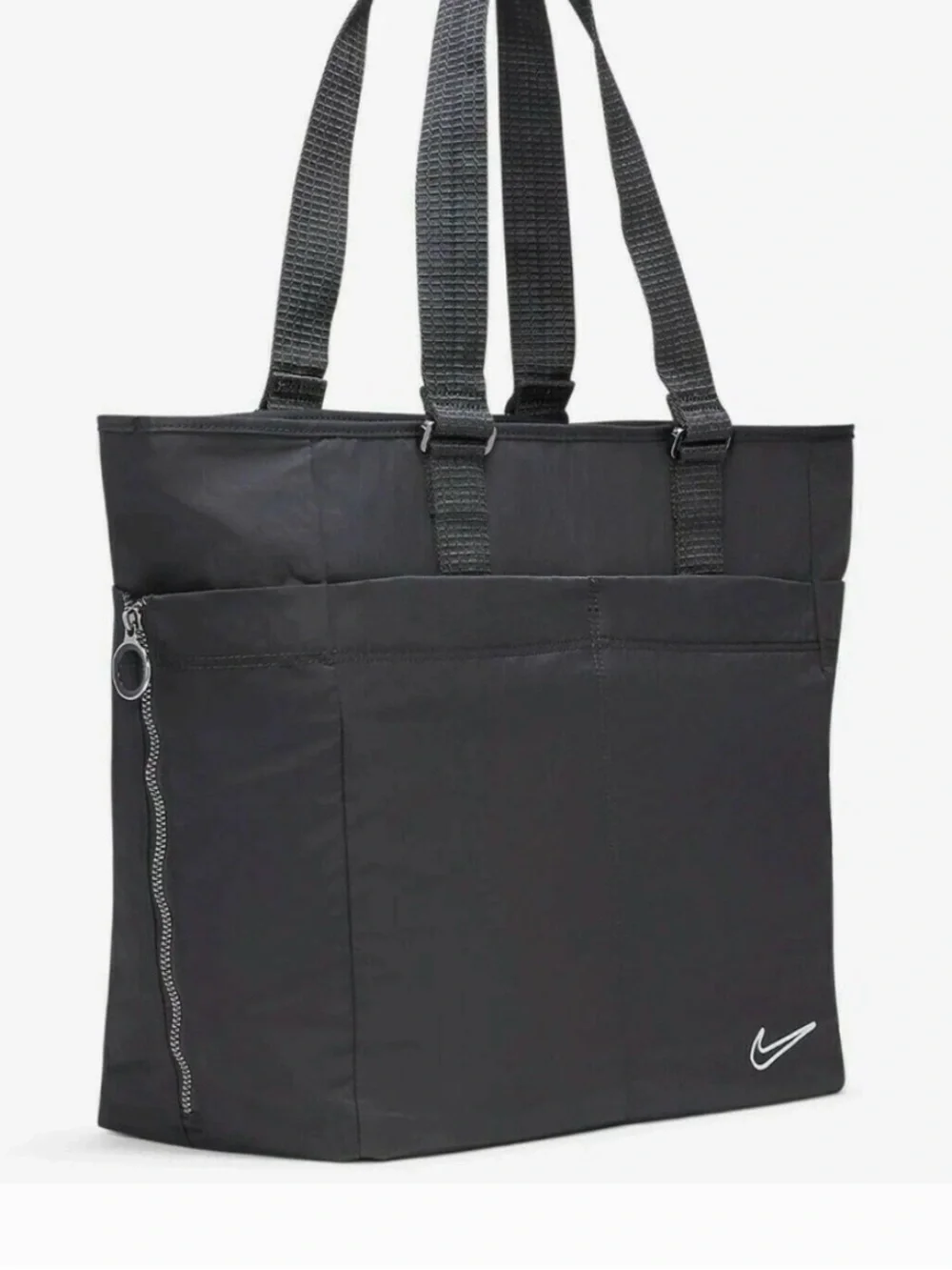 Women's Nike One Luxe Training Bag Stone Black Fitness Gym Tote